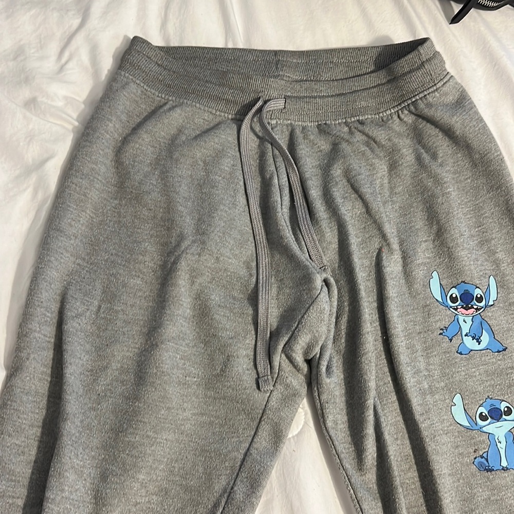 Gray Disney Stitch Sweatpants/Joggers!